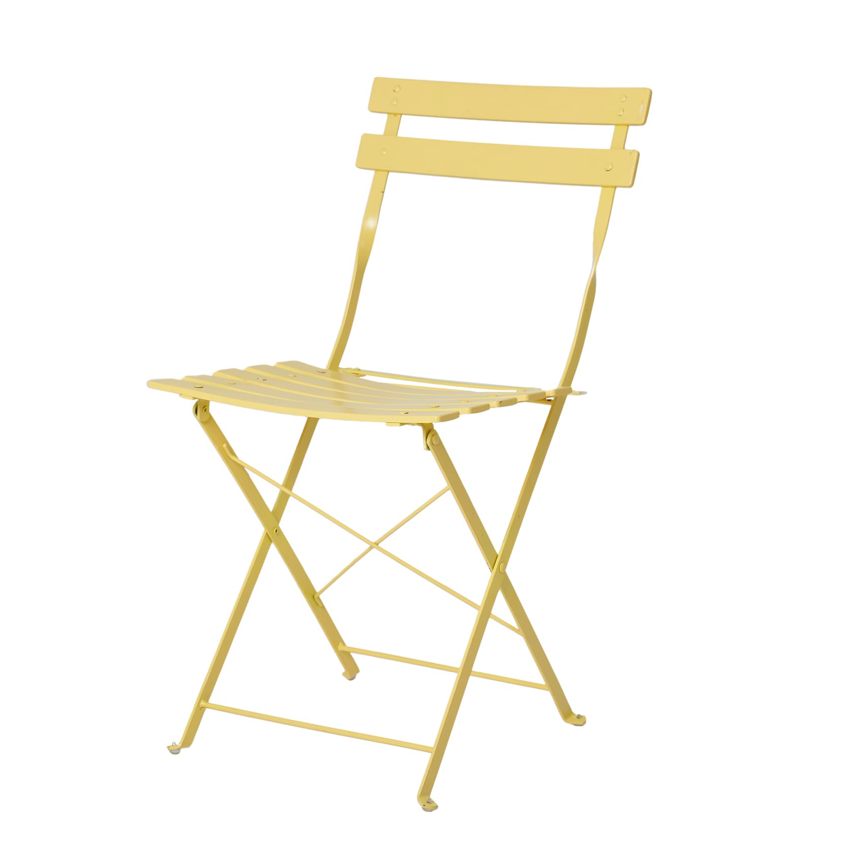 

Gardenmaster Garden Tea Chair, Foldable, Compact, No Assembly Required, Colorful, Outdoor, Garden, Patio, Outdoor Chair, HKC-46, Yellow