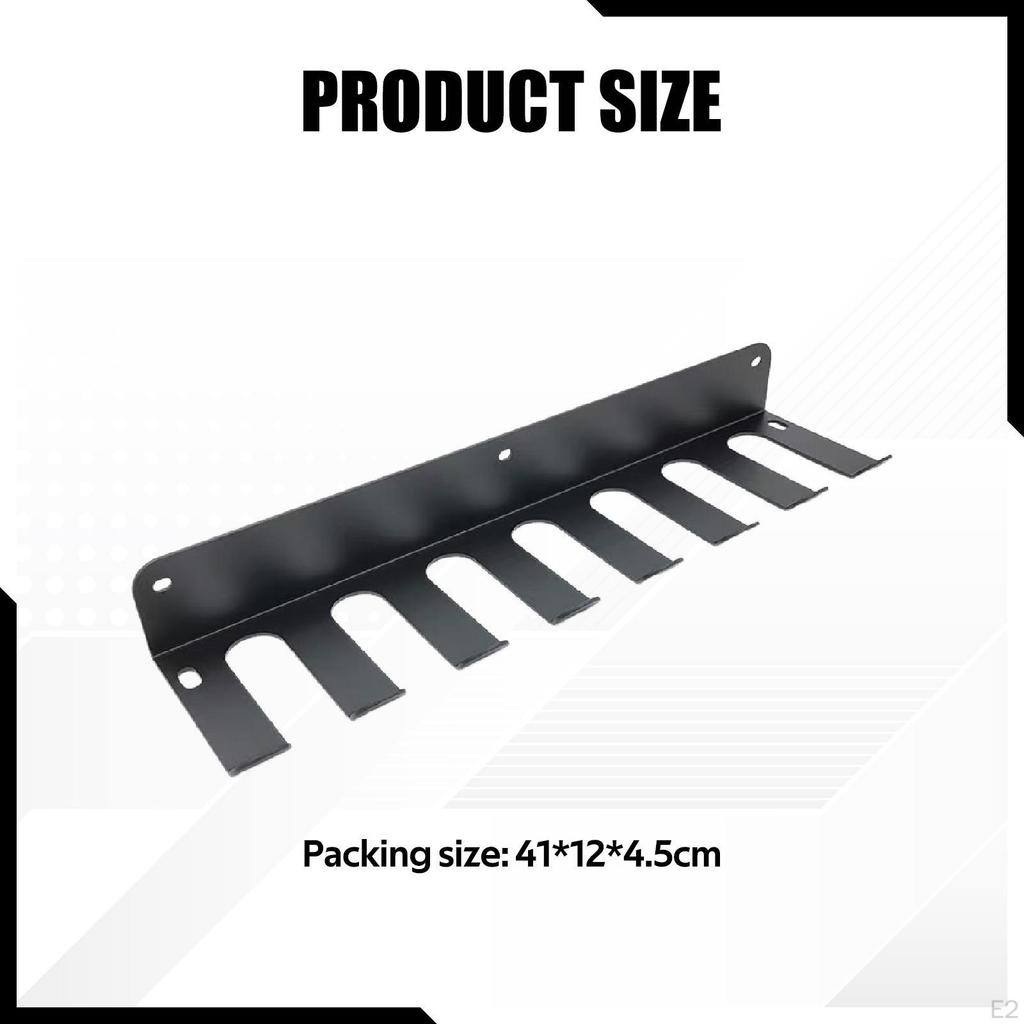 Wall Mounted Rack Baseball Organizer Versatile Professional Holds 14 Softball S