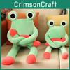 Long Adorable Legged Frog Plush Toy Soothing Sleep Buddy Big Eyed Girl Kid Gift