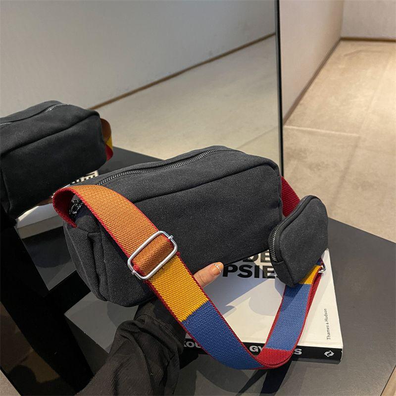 

Летняя Холщовая Сумка на Плечо Большой Вместимости для Студентов