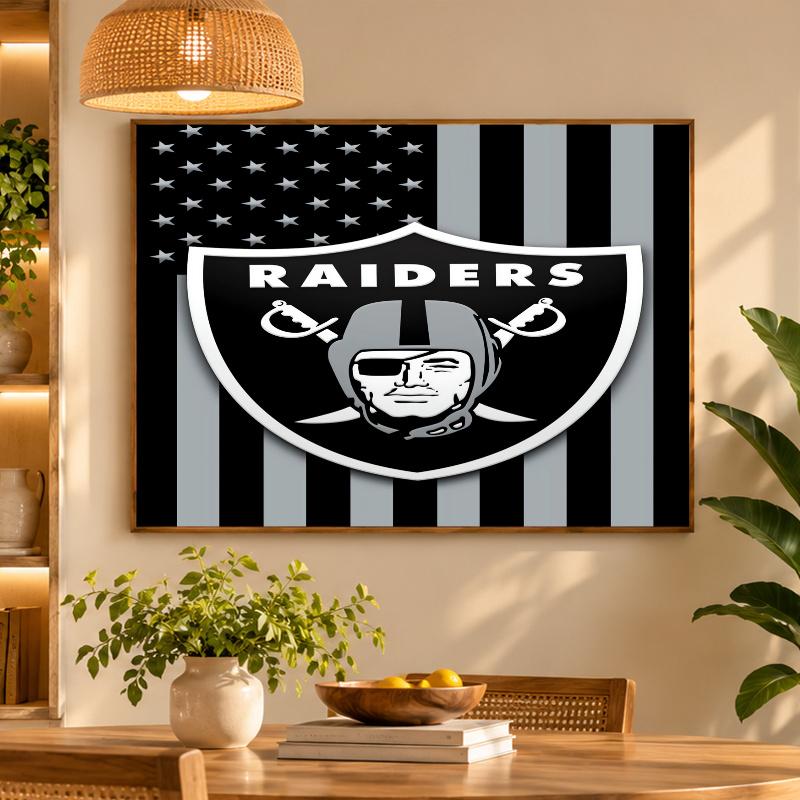 5D Diamond Painting Las Vegas Raiders DIY Full Drill Diamond Art Kit Home Decoration