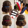 Women Korean Style Temperament Hair Clip Girls Simple Hairpin Korean Colorful Matte Barrette Hair Styling Ponytail Accessories