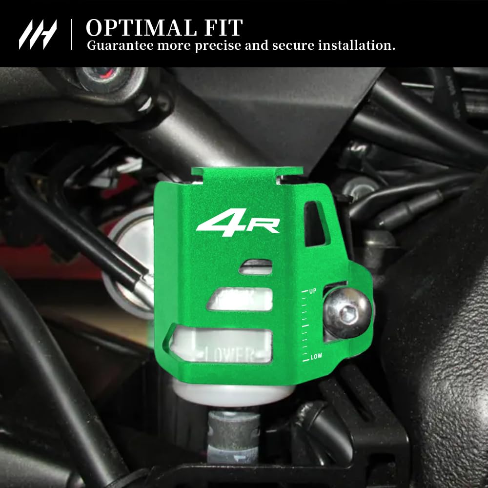 MotHeart Rear Reservoir Guard for Ninja ZX-4RR 2023-2025 Ninja ZX-4R 2024-2025 Brake
