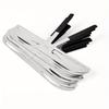 Eyebrow Ruler Tool Permanent Makeup Eye Brow Lip Grooming Tattoo Stencil Shaper Rule Measure Stainless Steel