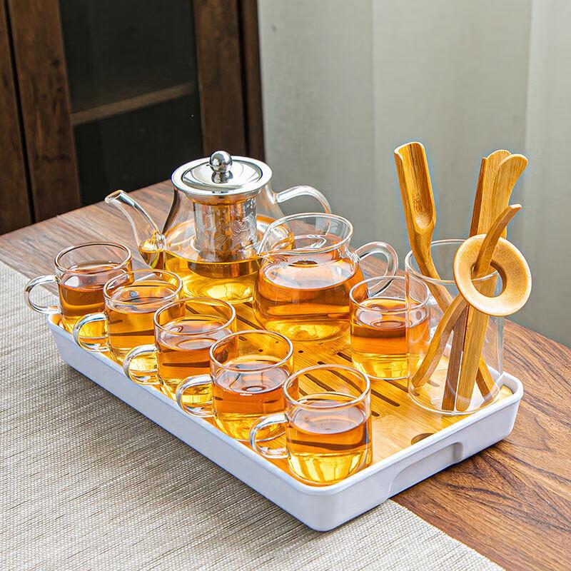 Sevenwell Heat-Resistant Glass Kung Fu Tea Set