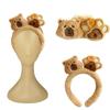 Stylish Anime Capybara Hair Hoop Eye-catching Headpiece Hair Claw Headwear for Stage Halloween Cosplay Role Play