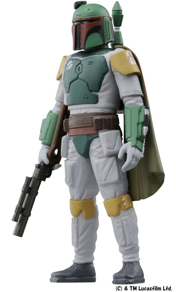 Metacolle Star Wars Boba Fett 78mm Painted Movable Figure #07 Approx. Die-cast