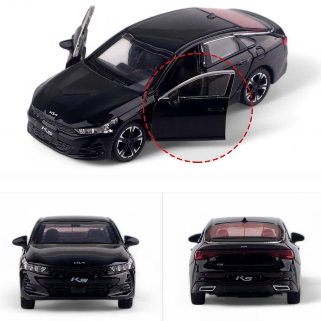 Official Kia 2022 K5 Die-cast Model Car (White / Black / Blue 3 Colors)