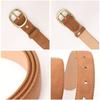 Casual Business Waist Belt Luxury Design Waistband Trendy Suede Leather Belt  For Women