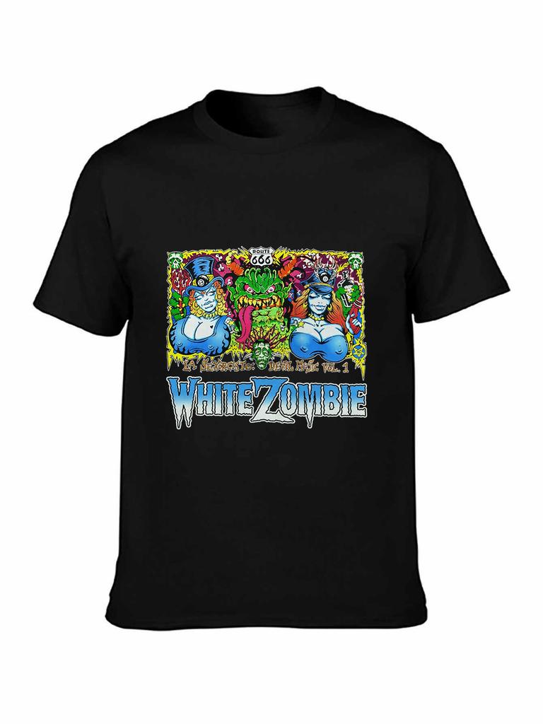 Vintage White Zombie La Sexorcisto Devil Music Vol 1 World Tour 92 93 T Shirt White Zombie Band Shirt La Sexorcistoq