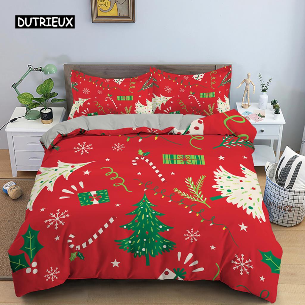 Duvet Cover Merry Christmas Bedding Set Christmas Decorations for Home Christmas Ornaments Xmas Navidad Gifts Happy New Year