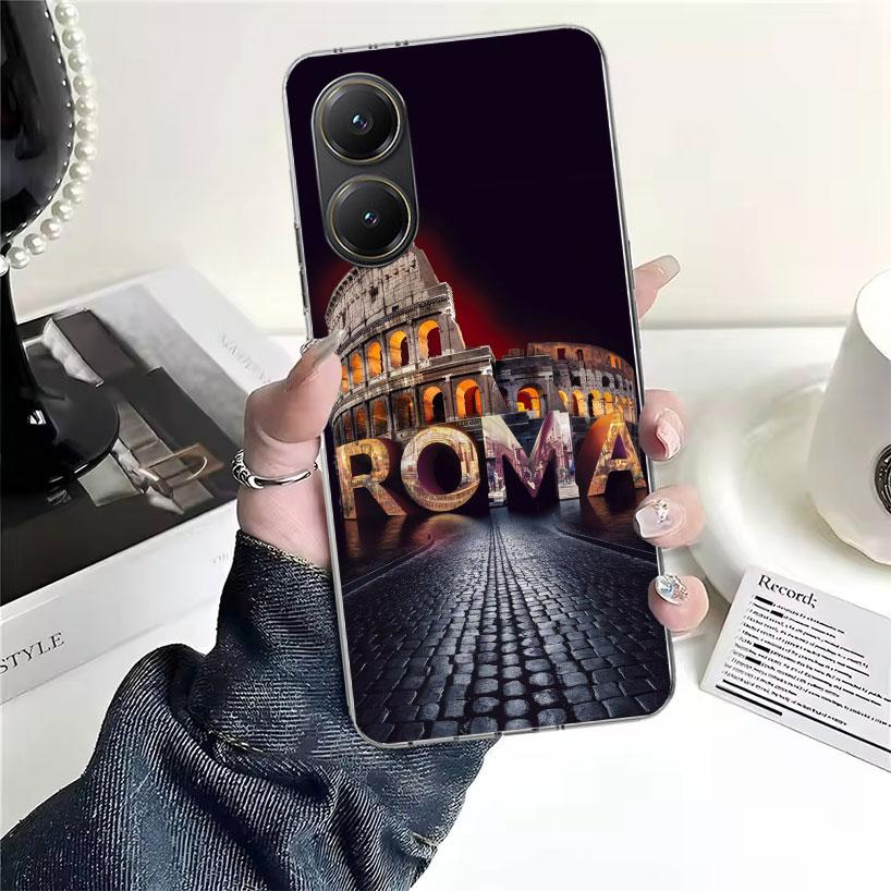 Roman Colosseum Soft Phone Case For Xiaomi Redmi 15C 15 13C 13 Poco X5 X6 X7 F7 Ultra M7 12C 12 10 10C 9C 9A 9T 9 Fundas Poco X3