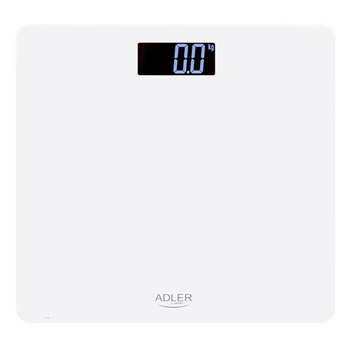 Adler | Bathroom Scale | AD 8157w | Maximum Weight (load Capacity) 150 Kg | Accuracy 100 G | Body Mass Index (BMI) Measurement | White