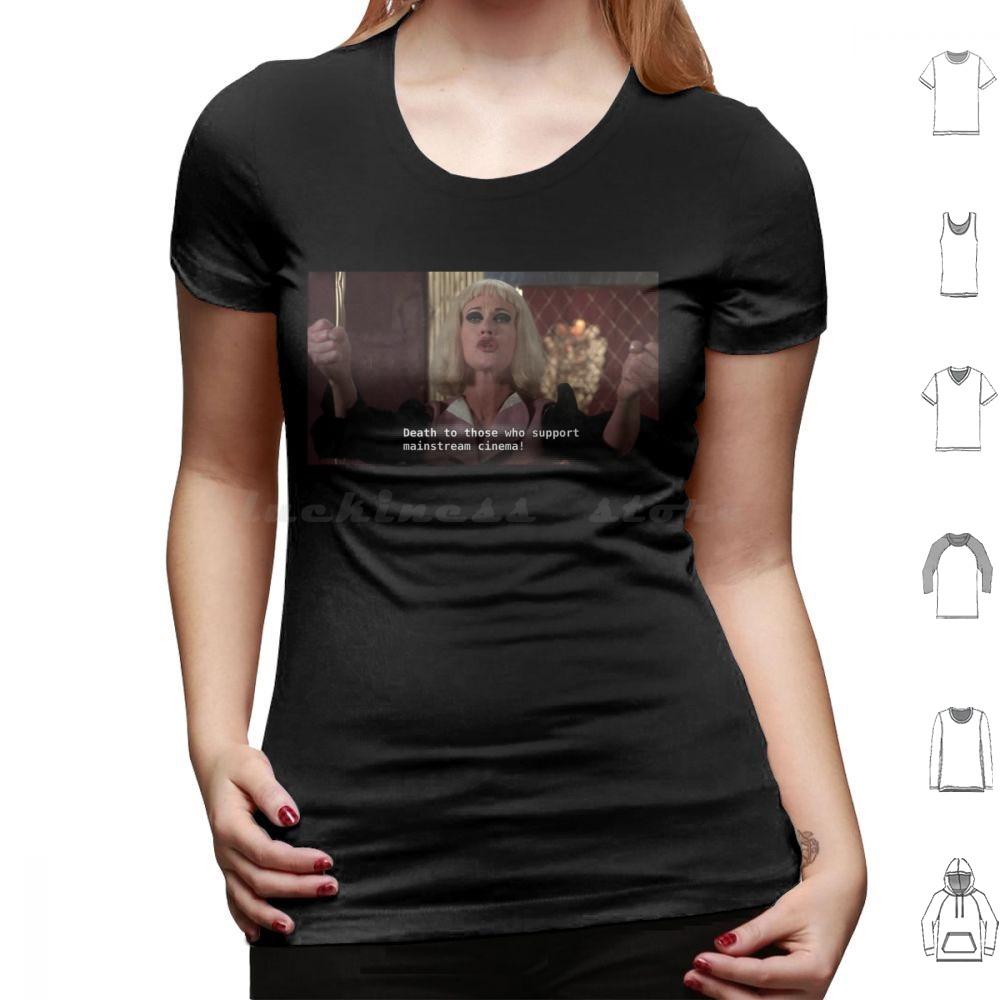 Death To Those Who Support Mainstream Cinema T Shirt Big Size 100 Cotton Cecil B Demented Cecil B Demented John Waters John