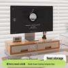Desktop Monitor Stand with Storage Drawer