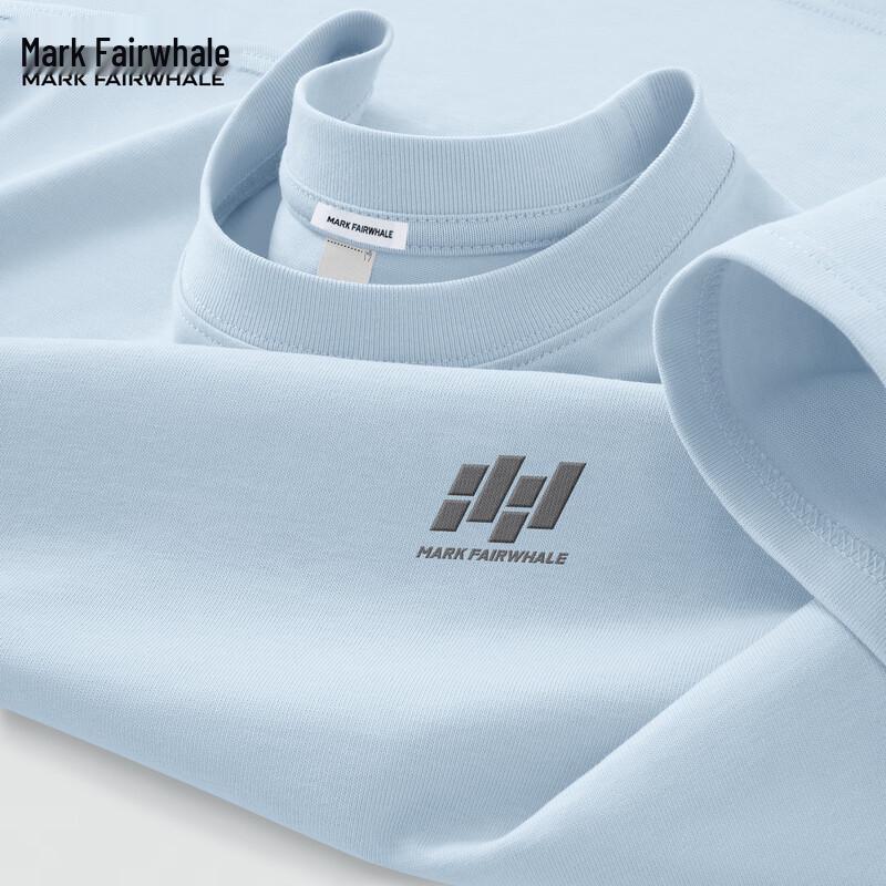 Mark Huafei Men s Casual Geometric Print Cotton T-Shirt M