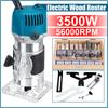 Wood Electric Trimmer Wood Laminate Palm Router 35000Rpm Electric Hand Trimmer Edge Joiners Woodworking Tool 1280W