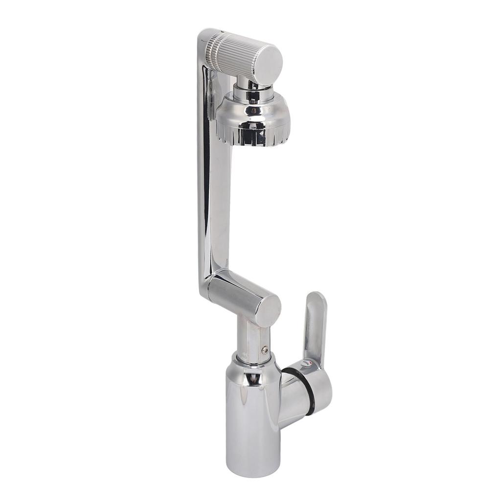  Swivel Faucet Stainless Steel Electroplating 360 Degrees Rotation Kitchen Hot and Cold Wat