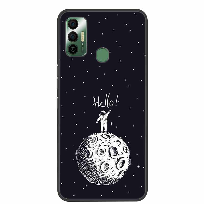 Per Tecno Spark 7 Custodia Lusso Silicone Morbido TPU Cover Custodie per Telefono Per Tecno Spark 7 Pro Spark 7P Spark7 Protettiva KF6 Coque