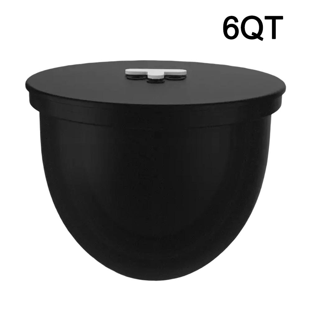 1PC Silicone Liners Compatible With 6QT Stand Mixers For Easy To Clean Replacement Mixers Accessories Liners Black Red White