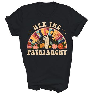 Feminist Witch Hex The Patriarchy Halloween Witch Unisex Shirt Gift
