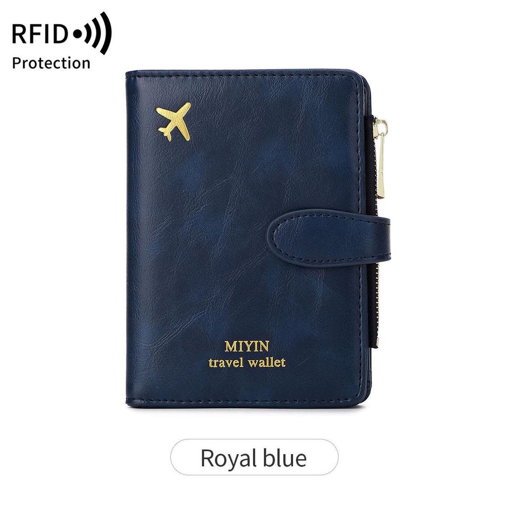 Sac à Passeport RFID Transfrontalier: Porte-documents de voyage polyvalent avec design d'avion