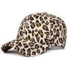 Unisex Coconut Tree Embroidery Leopard Print Baseball Caps Spring Autumn Outdoor Adjustable Casual Hats Sunscreen Hat Sports Cap