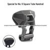 Enlarged Aluminum Backrest with Thick Cushion for Jike Core AE4/AE5I Electric Motorcycle - Easy, No-Damage Installation.