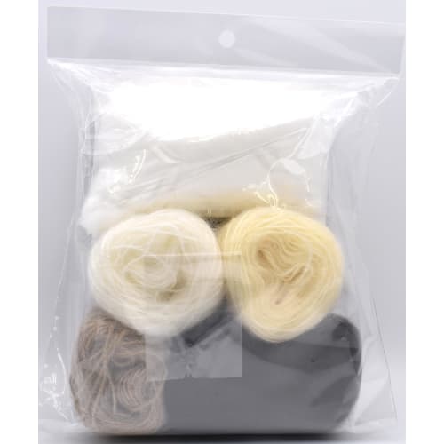 Hamanaka Amigurumi Kit Shimaenaga Amigurumi (using Hamanaka mohair) Can make 2 figures Size approx. Width 4.5cm x Height 6cm H320-003-035