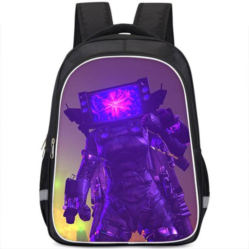 Trendy Street Fashion Oxford Cloth Large Capacity Student Backpack Unisex