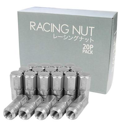 Durax Lightweight Aluminum Wheel Nuts, Select a Color, Racing Nuts, M12 X P1.5, Domed