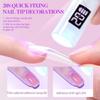 Handy Rechargeable LED Nails Lamp Offering Rapid Polish Setting In Portable Size