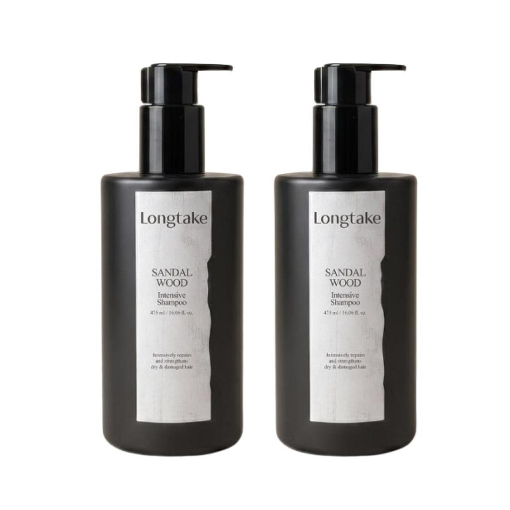 Longtake Sandelholz Intensiv Haarpflege Set (Shampoo 475ml + Kur 200ml)