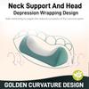 Multi-Purpose Neck Support Pillow Memory Foam Sleeping Pillow  For Neck, Back and Lumbar Support