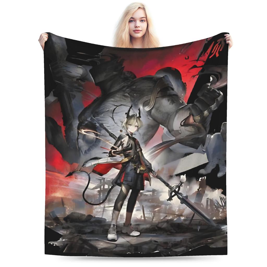 Laevatain Arknights Endfield Print Blanket For Men Women Cozy Soft  Throw Blankets for Couch 50x60 Inches Multiple Sizes