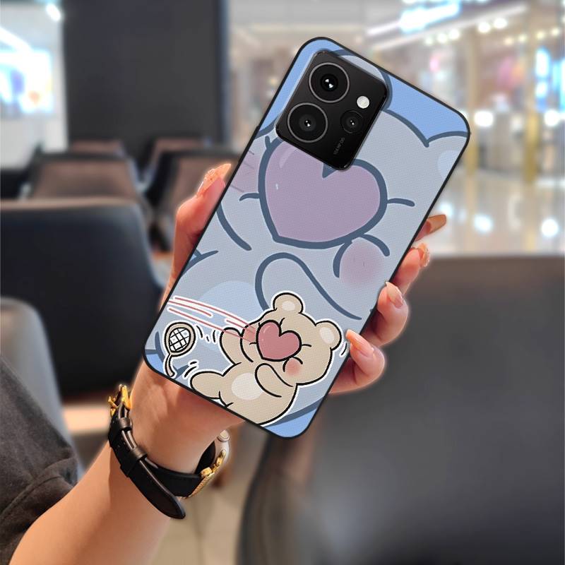 Cartoon Full wrap Phone Case For Nokia HMD Skyline Cute Graffiti Protective Anti-knock Dirt-resistant Back Cover Couple