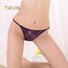 Talos Sexy Lady Love Heart Tanga Strappy G-String Krajka Duté kalhotky prozírají spodní prádlo
