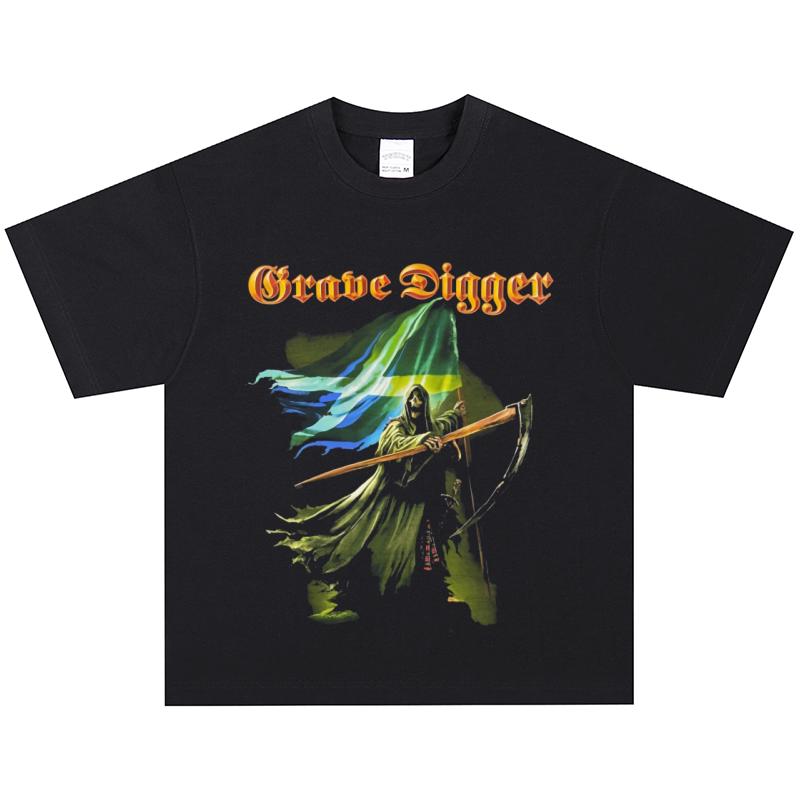 Grave T-Shirt, Soft Fabric Casual Daily Wear XXXL
