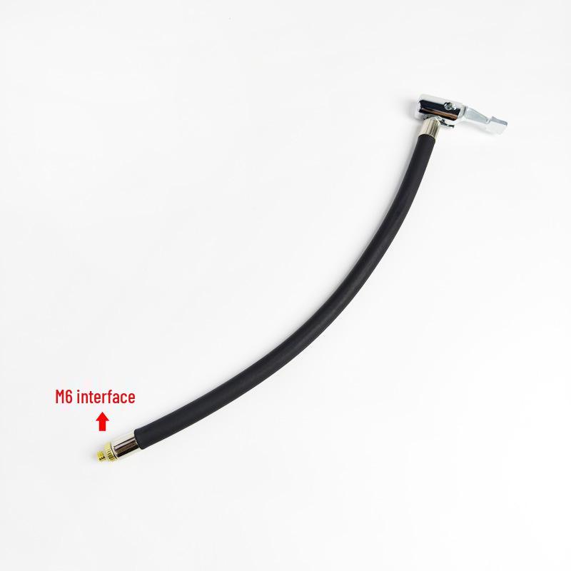 

Портативный надувной насос для Xiaomi Air Pump: Резьбовой интерфейс M6 и соединение для резинового шланга M8