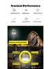 Waterproof USB Rechargeable LED Solar Tent and Camping Light for Outdoor, Emergency, and Night Market Use