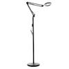 10X Diopter LED Magnifying Floor Stand Lamp Eye Protection Magnifier Glass Ligth Len Facial Light Beauty Salon Nail Tattoo Black/White