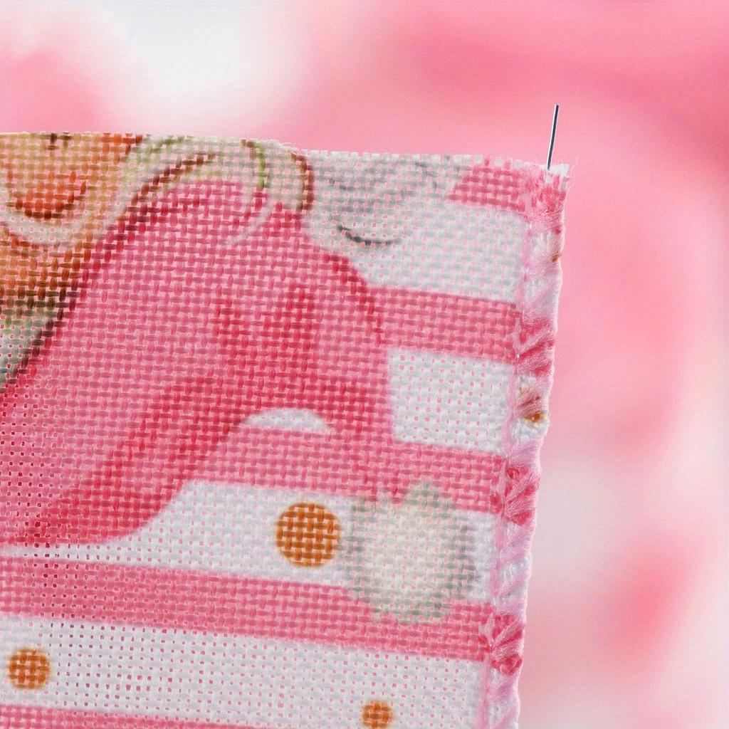 5 Yards/roll Pink Christmas Wire Edge Cuk Strap Gift Christmas Box Decoration Ribbon Packaging Can Be Tied In Butterfly Shape for Holiday Decoration