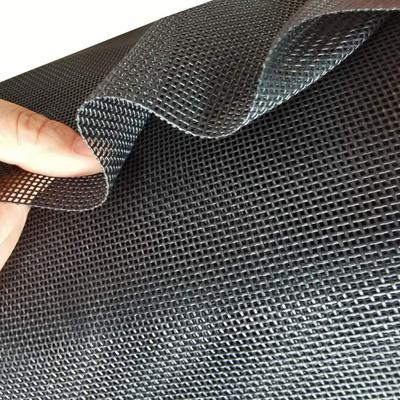 Tela de malla Teslin de 140 x 100 cm para bricolaje, oficina, playa, salón, mantel, malla gruesa impermeable, tela de PVC para exteriores.