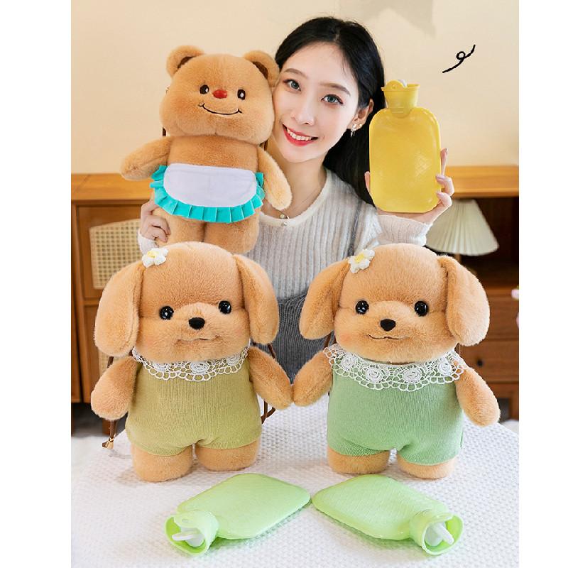 Adorable Yellow Bear Plush Toy With Soft Pp Cotton Filling Perfect For Cozy Comfort