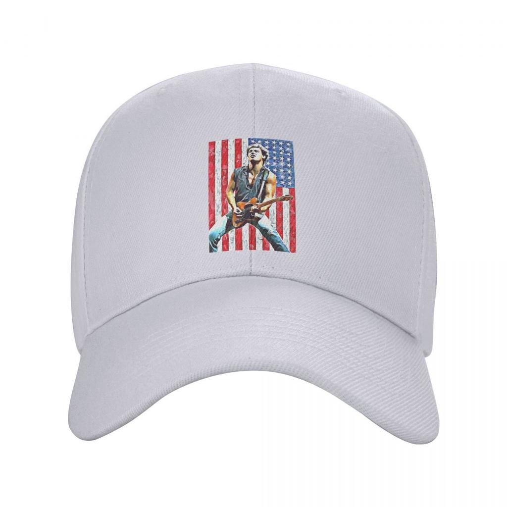 Bruce Springsteen The Legend Guitaris America Baseball Caps Snapback Men Women Hats Outdoor Cap Hip Hop Baseball Hat Casquette