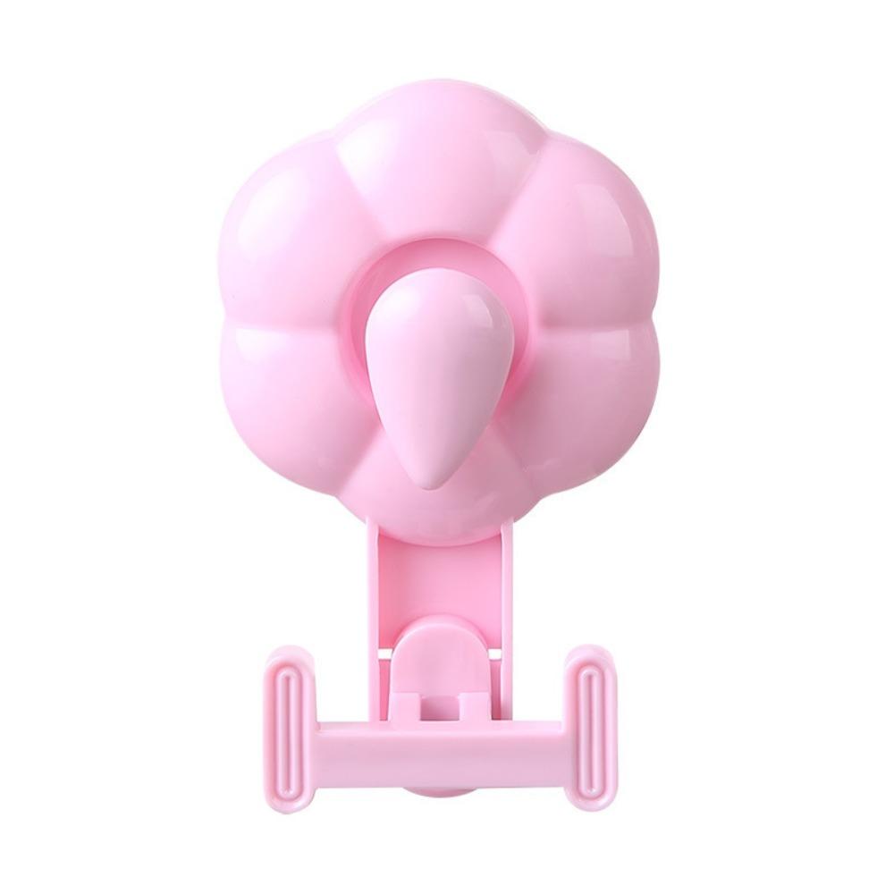 4 Pcs Multifunctional Flowers Suction Cup Hooks No Punch Wall Mounted Hooks  Bathroom