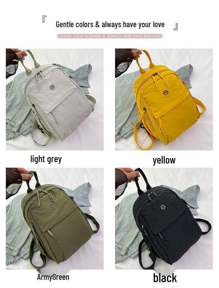 Lightweight Oxford Cloth Travel Backpack - Large Capacity, Casual & Fashionable Schoolbag