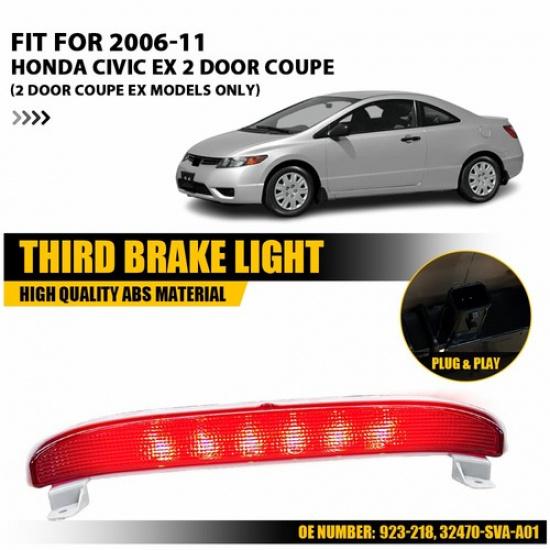 3-й светодиодный стоп-сигнал, расположенный высоко для Honda Civic EX Coupe 2006-2011 923-218