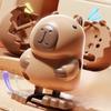 Cute Capybara Egg Action Figure - Clockwork Toy Dinosaur Snowman Rabbit Duck Animal Models Children's Gift Educational Ornament