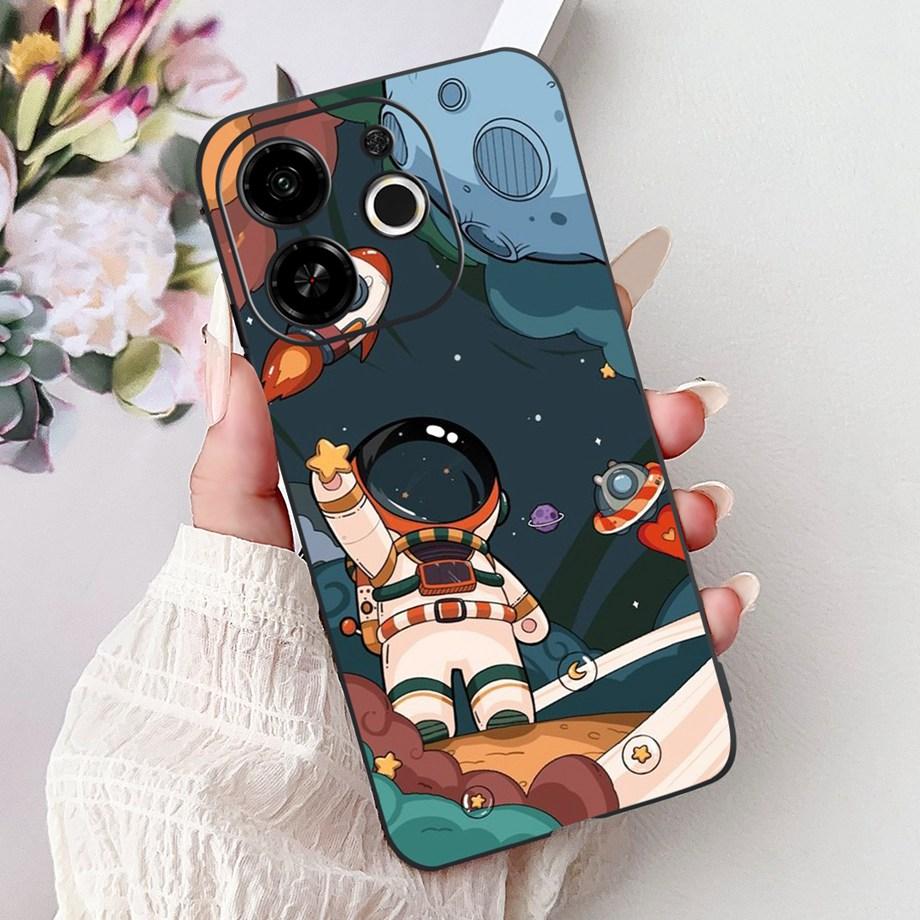 For Tecno Spark 30 30c 30 Pro 4G Spark 30c 5G Case Cute Animals Tiger Lion Dragon Cartoon Cover On Pop 9 5G Soft Silicone Coque